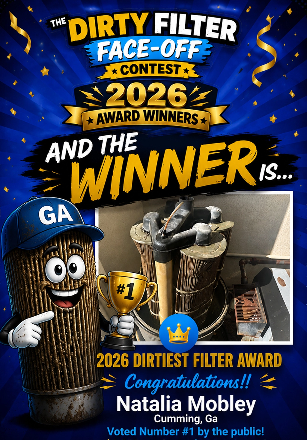 Dirty Filter Contest Winners